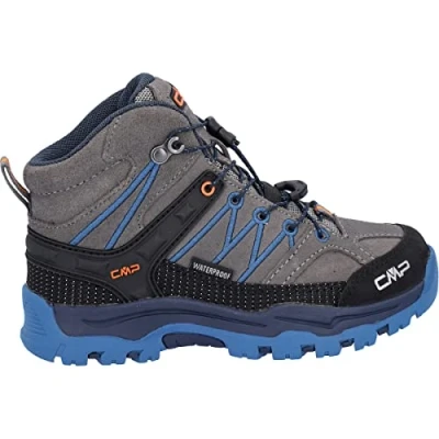 Abbildung von CMP Kids Rigel Mid Shoe Wp Trekking Schuhe, Graffite Oltremare, 35 EU
