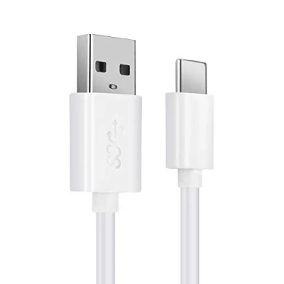 Abbildung von CELLONIC USB Kabel 1m für Kamera Handy Smartphone Navigation Headset Tablet Ladekabel C Type auf A 3.1 Gen 1 Datenkabel 3A weiß PVC