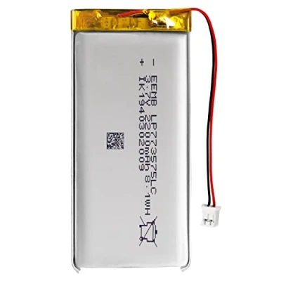 Abbildung von EEMB Lithium Polymer Akku 3,7 V 2200mAh 773575LC Wiederaufladbarer Lipo mit JST Anschluss für VXI Blue Parrott bestätigen Sie die Polarität des Geräts und Anschlusses vor dem Kauf