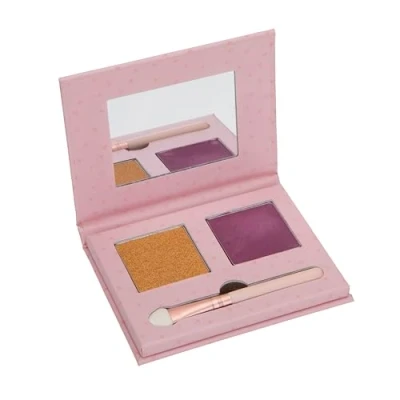 Abbildung von Kinder Make up Set mit Lidschatten /Rouge Palette Spiegel und Pinsel (Macaroon Magic)