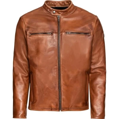 Abbildung von Spirit Motors Retro Style Lederjacke 5.0 braun XL Herren