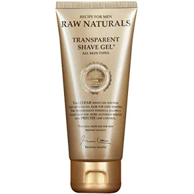 Abbildung von Raw Naturals Transparent Shaving Gel 100 ml