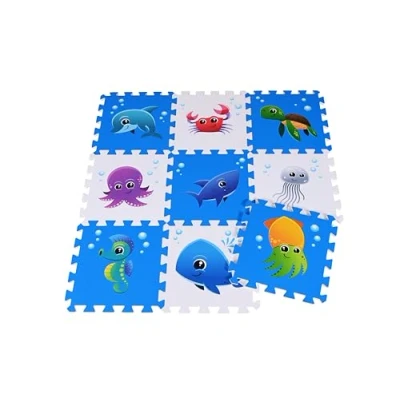 Abbildung von Knorrtoys® Puzzle Meereswelt, 9 Puzzleteile, Puzzlematte, Bodenpuzzle