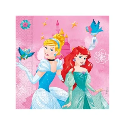 Abbildung von Prinzessin Servietten Princess Live Your Story 33x33cm