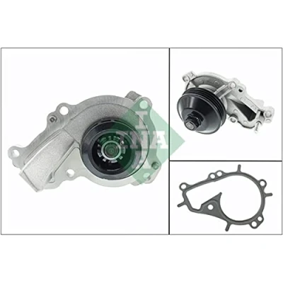 Abbildung von INA 538 0713 10 Wasserpumpe für Keilrippenriementrieb PEUGEOT: 208 I Schrägheck, 308 SW 2, 5008 I, CITROËN: C3 II, DS3 Berlingo II