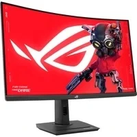 Abbildung von ASUS ROG Strix XG32WCS 32 Zoll Gaming Monitor (2560x1440, Curved, 180Hz (über 144Hz), Fast VA, Extreme Low Motion Blur Sync, USB Type C, DisplayWidget Center, Stativanschluss, HDR)
