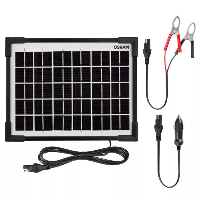 Abbildung von OSRAM BATTERYcharge Solar 5W, Batteriewartungsgerät, 12V Batterieladung
