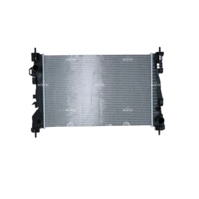 Abbildung von NRF 59307 Kühler, Motorkühlung Aluminium 610 408 26 Kühlrippen gelötet ALFA ROMEO: Giulietta Schrägheck