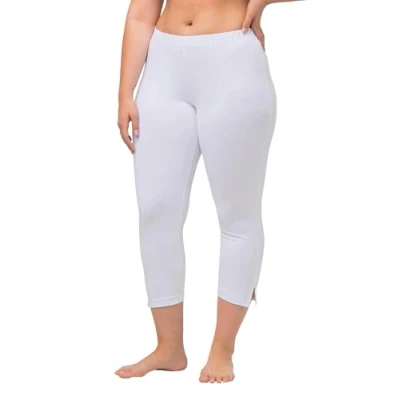 Abbildung von Ulla Popken Funktionshose Caprihose 7/8 Länge Elastikbund bis Gr. 66/68