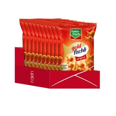 Abbildung von funny frisch goldfischli Original, 10er Pack (10 x 100 g)
