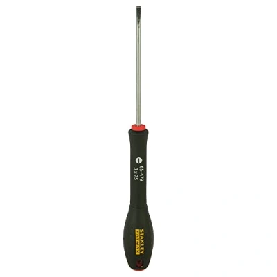 Abbildung von Stanley FatMax Schraubendreher Schlitz, Gummi, Schwarz, Rot