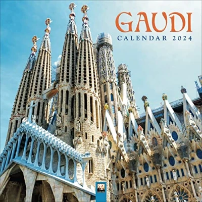 Abbildung von Gaudí Antoni 2024: Original Flame Tree Publishing Kalender [Kalender] (Wall Kalender)