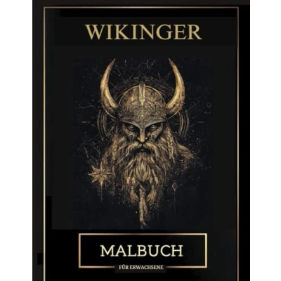 Abbildung von Wikinger Malbuch für Erwachsene: Entspannende Malvorlagen Stressabbau und Konzentration