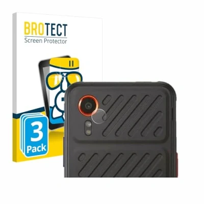 Abbildung von BROTECT Schutzglas für Samsung Galaxy XCover 7 (NUR Kameraschutz) (3 Stück) Schutzfolie Panzer Folie Glas [Extrem Kratzfest 9H, Anti Fingerprint,