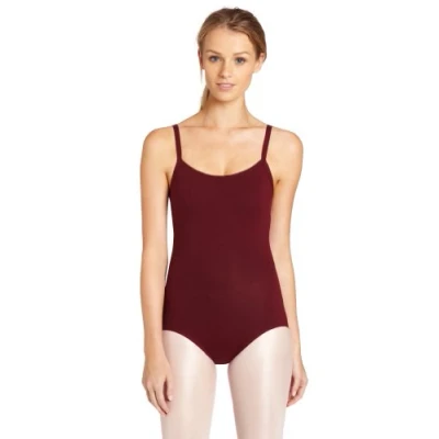 Abbildung von Capezio Camisole Leotard w/BraTek®, Burgundy, Large