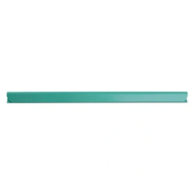 Abbildung von DONAU Universal Klemmschienen / 10 Stück/Klemmschiene DIN A4/ 6mm für circa 60 Blatt/Klemmleiste Sichtschutzstreifen/Befestigungs clips/PVC Kunststoff/Grün