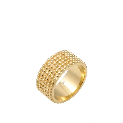 Abbildung von Elli Chunky Statement Ring goldcoloured, Damen, Größe: 56, Gold coloured