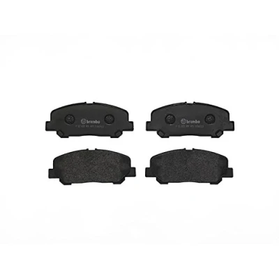 Abbildung von BREMBO P 83 099 Bremsbelagsatz für Verschleißwarnanzeiger vorbereitet ohne Zubehör TOYOTA: PREVIA 3, Alphard / Vellfire II