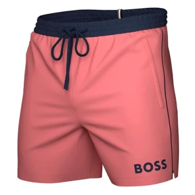 Abbildung von BOSS Starfish Badeshorts, Herren, Größe: XL, Bright pink