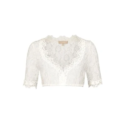 Abbildung von Krüger Dirndl Cassandra Bluse, Damen, Größe: 34, Ecru