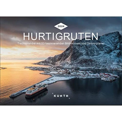 Abbildung von Hurtigruten KUNTH Tischkalender 2024: Wochenkalender mit faszinierenden Fotomotiven und einem praktischen Terminplaner (KUNTH Wochenplaner)