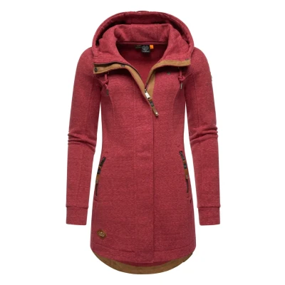 Abbildung von Ragwear Letty INTL Sweatjacke, Damen, Größe: Small, Raspberry