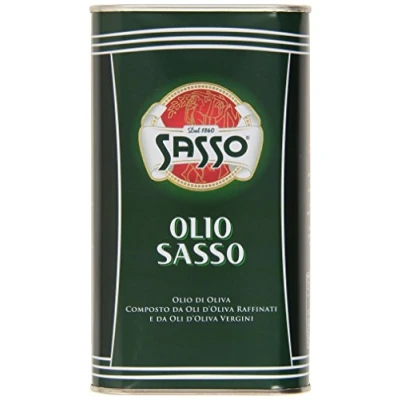 Abbildung von Sasso Olio Extra vergine D&#039;oliva Natives Olive Olivenöl 1 Lt 100% Italienisch