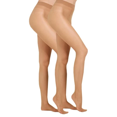 Abbildung von camano Everyday 20 DEN 2P Strumpfhose makeup, Damen, Größe: 36/38, Make up