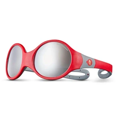 Abbildung von JULBO Unisex Kids Loop L Sunglasses, Rot/Grau, FR : XXS (Taille Fabricant 3 5 Years)