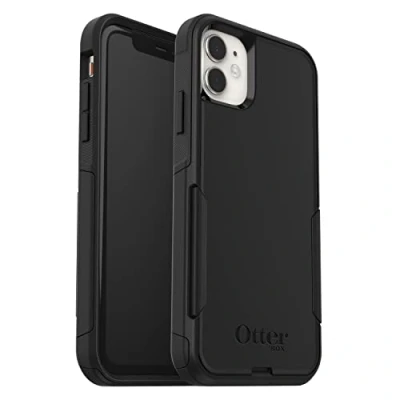 Abbildung von OtterBox Commuter Series Schutzhülle für iPhone 11 Single Unite Wird in Polybeutel geliefert, ideal Geschäftskunden Schwarz