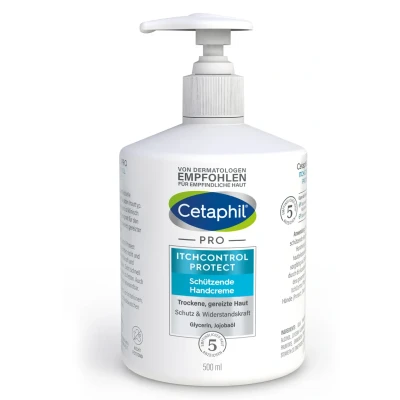 Abbildung von Cetaphil Handcreme PRO Itchcontrol Protect Handcreme, Größe: 500 ml,
