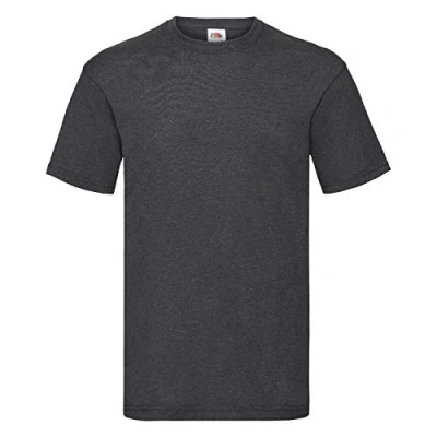 Abbildung von Fruit of the Loom Valueweight T Shirt Diverse Farbsets S M L XL XXL 3XL 4XL 5XL (XL, Dark Heather)