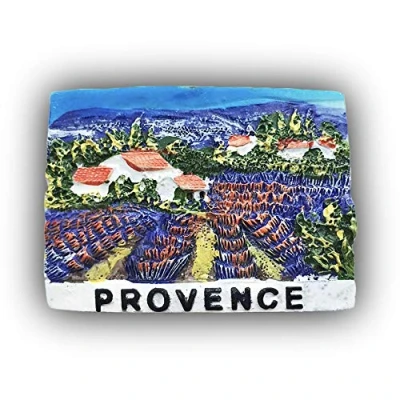 Abbildung von 3D Provence Frankreich Kühlschrankmagnet Touristische Souvenirs Harz Magnetische Aufkleber Home &amp; Kitchen Dekoration aus China
