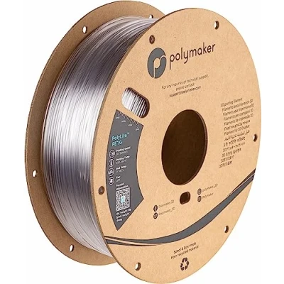 Abbildung von Polymaker PolyLite PETG Transparent 1,75mm 1kg