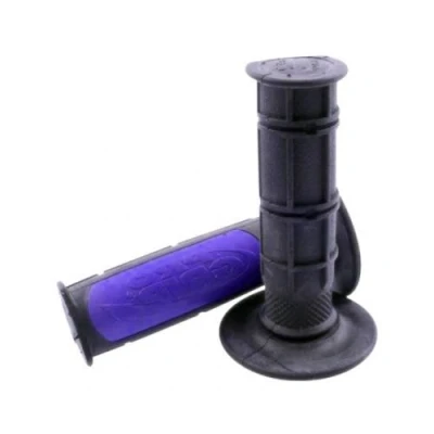 Abbildung von Lenkergriffe PROGRIP Griffe 796 schwarz lila Roller Scooter Motorrad