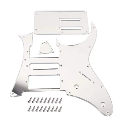 Abbildung von Alnicov Pickguard HSH mit Rückendeckel und Trussrod Deckelspiegel für Ibanez RG350 EXZ MDX EX Gitarre