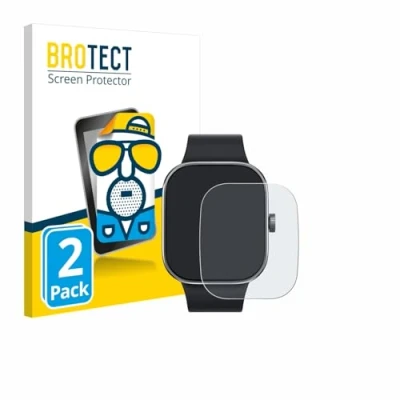 Abbildung von BROTECT Entspiegelungs Schutzfolie für Xiaomi Redmi Watch 4 (2 Stück) Matte Displayschutz Folie, Anti Reflex, Fingerprint