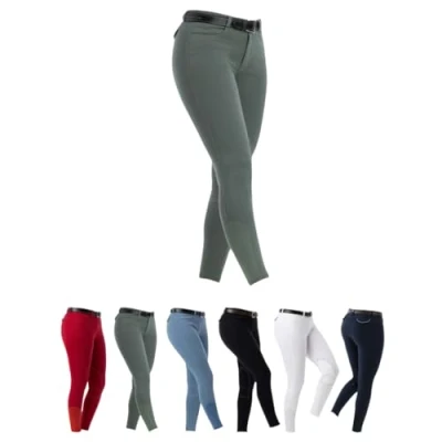Abbildung von Riding World Reithose Alexandrie Damen Grün 44
