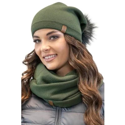 Abbildung von Vivisence KMPL SET Schal, Damen, Größe: One Size, Green