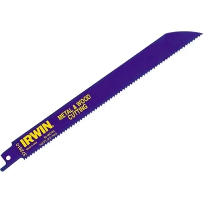 Abbildung von Irwin Bajonett Sägeblatt 200 mm für Metall/Holz, 25 Stück.