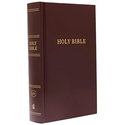 Abbildung von KJV, Pew Bible, Hardcover, Burgundy, Red Letter, Comfort Print: Holy King James Version
