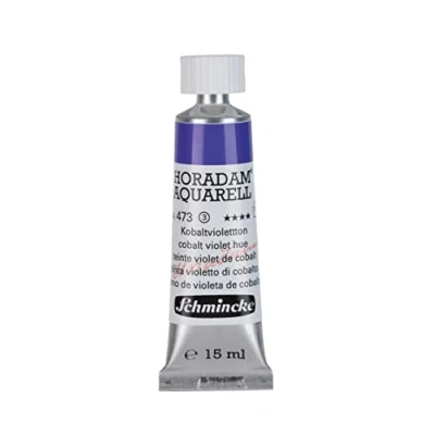 Abbildung von Schmincke HORADAM® AQUARELL feinste Künstler Aquarellfarben, Kobaltviolettton 15 ml