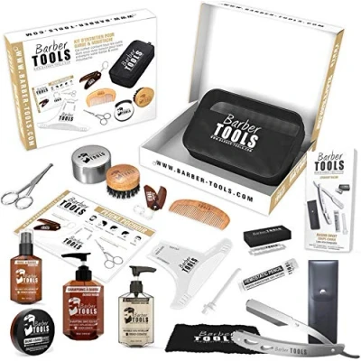 Abbildung von ✮ BARBER TOOLS Kit/Bartpflege set/Bart und Rasur Kosmetik Made in French
