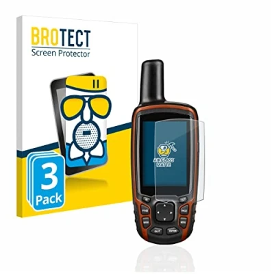 Abbildung von BROTECT Entspiegelungs Schutzglas für Garmin GPSMAP 64s (3 Stück) Schutz Folie Panzerfolie Glas Matt [Extrem Kratzfest 9H, Anti Reflex]