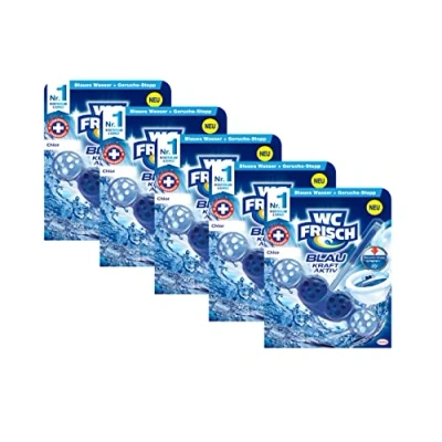 Abbildung von WC Frisch Kraft Aktiv Blauspüler Chlor, 5er Pack (5 x 1 Stück)