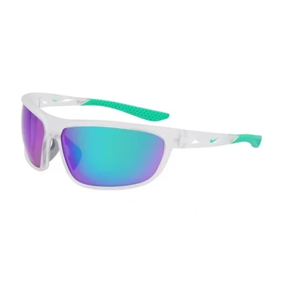 Abbildung von NIKE Herren WINDTRACK RUN EV24003 902 Gläser SONNENBRILLEN Bio Injekt Transparent Grün Quadratisch Normal Gespiegelt