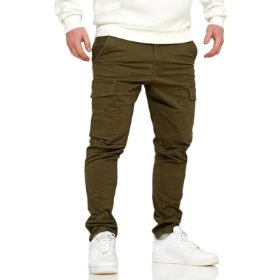 Abbildung von SOULSTAR Cargohose SPBRADES Herren Chino Jeans Hose Stoffhose