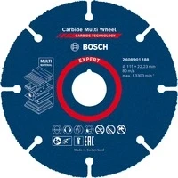 Abbildung von EXPERT Carbide MultiWheel Trennscheibe, Ø 115mm