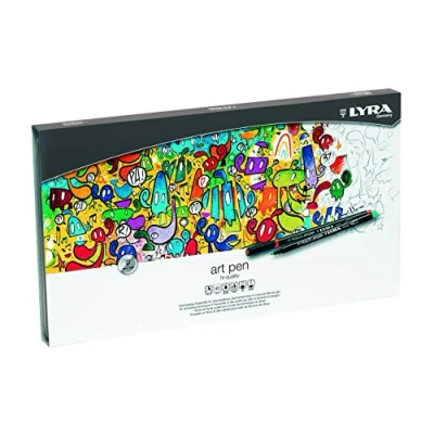 Abbildung von LYRA Art Pen, Fasermaler, 40 Faserstifte