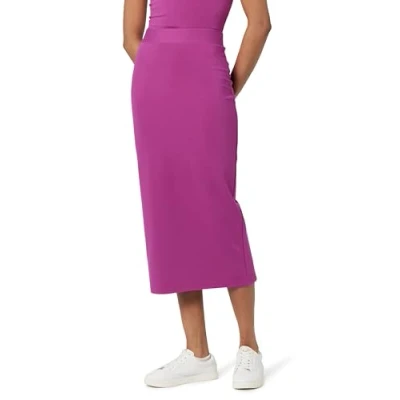 Abbildung von The Drop Esmeralda Midi Skirt Midirock, Wildes Lila, XL